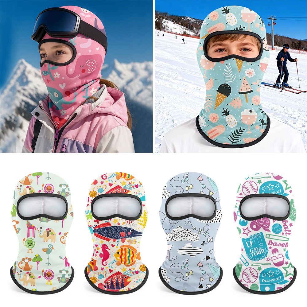 1/2/3PCS Children Balaclava Wi - Kids Face Mask review and price